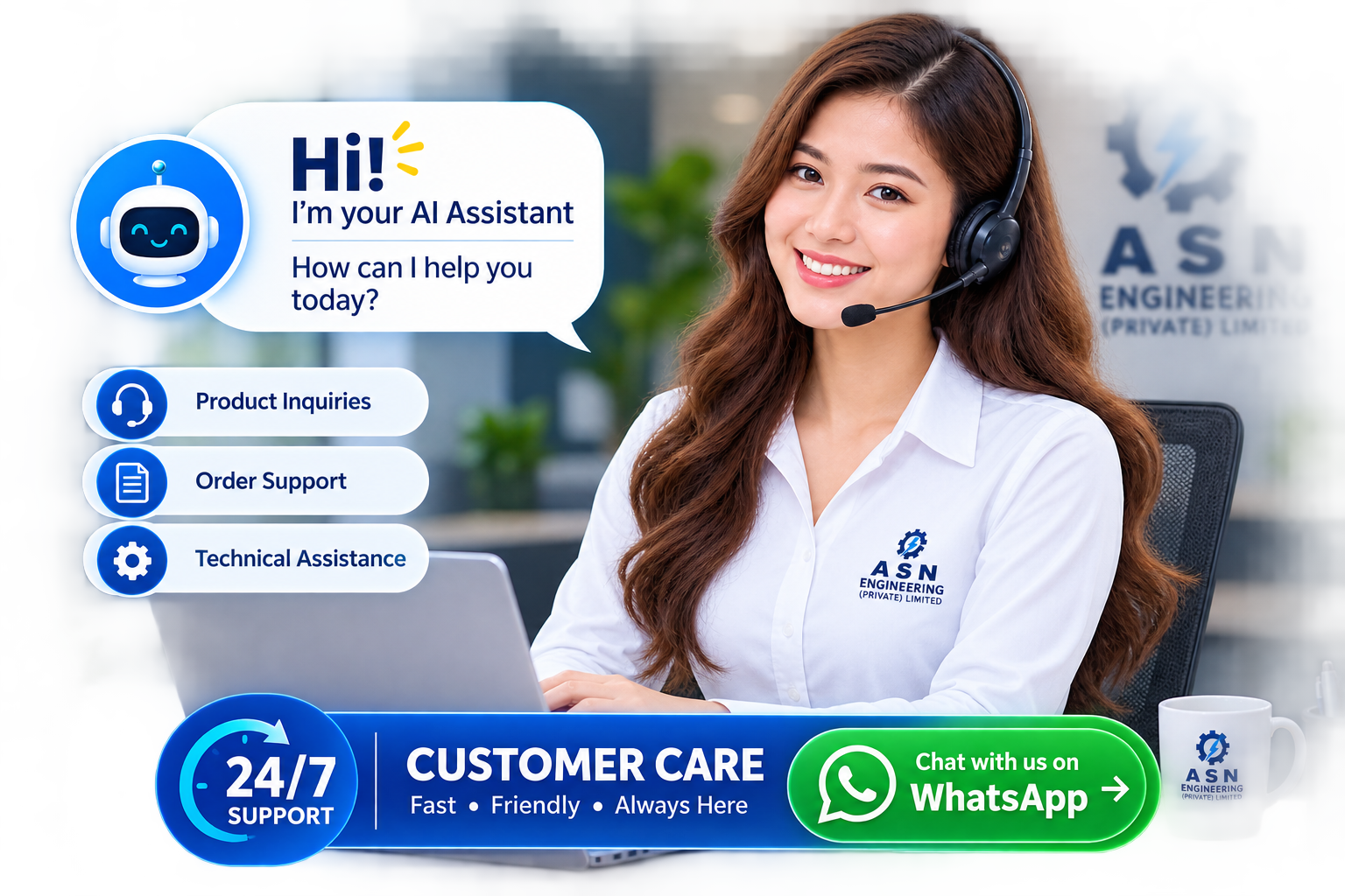 24 Hour Customer Care